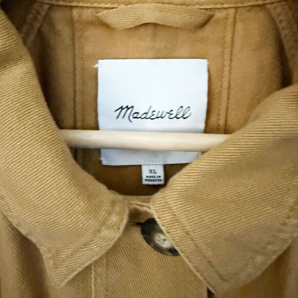MADEWELL | Bankford Swing Chore Jacket Sahara Sandy Golden Tan | Size XL - Picture 5 of 8